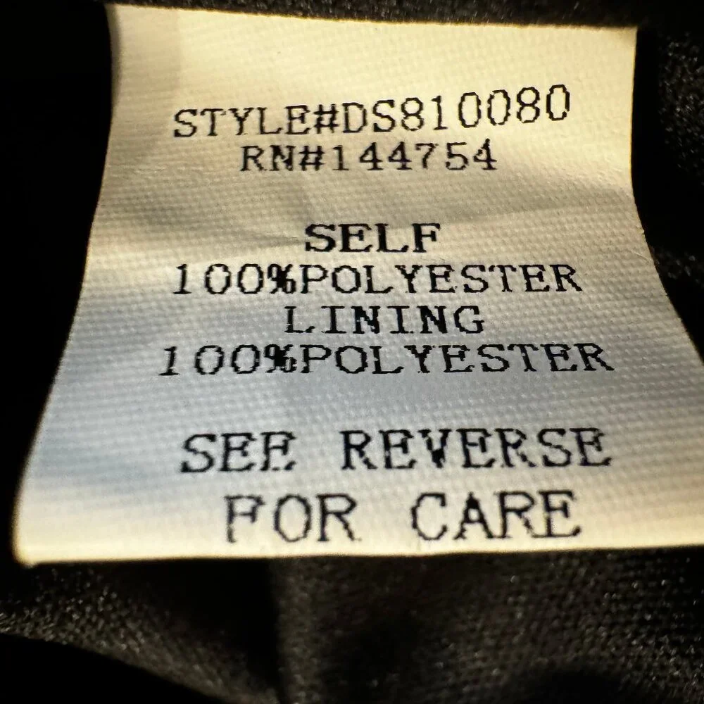 Love this! Davi & Dani Multi-Color Mulit-Strip Sequin A-Line Stretch Ski… - Picture 5 of 8